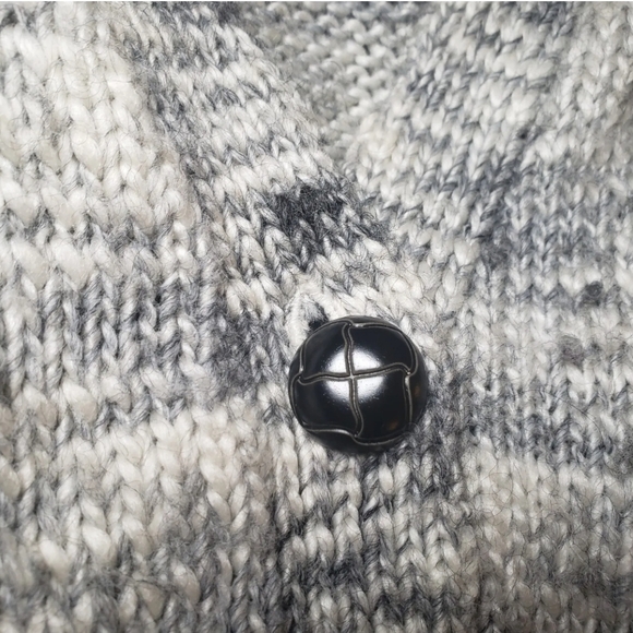 Mossimo Cardigan Sweater Womens Size XXL Wool Blend Knit Button Front Gray - Picture 6 of 11